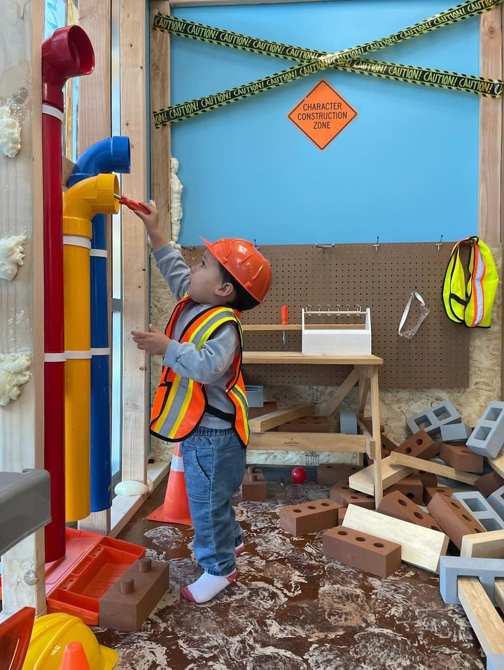 tiny town, pretend play, tulsa, indoor playground, best toddler birthday party tulsa