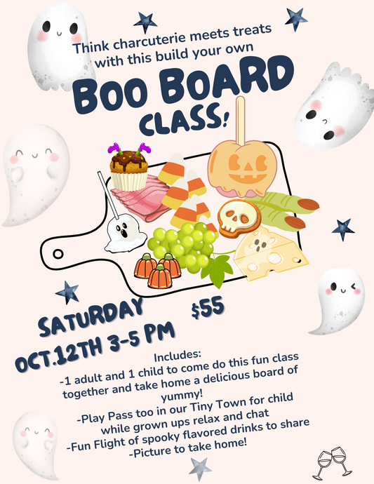 Boo Board "HOWcuteRwe" Class Saturday Oct 12th 3-5pm