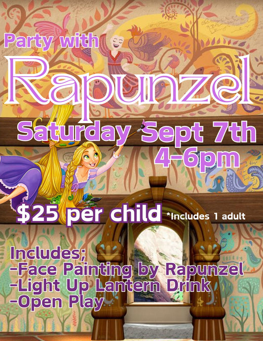 Princess Rapunzel Party - Ticketed Event